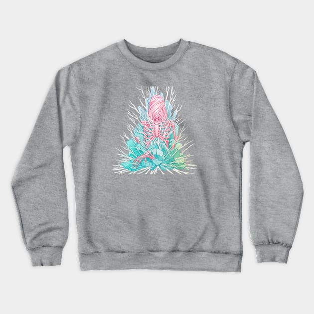 Sticks Stones Bones #2 Crewneck Sweatshirt by Zoroko